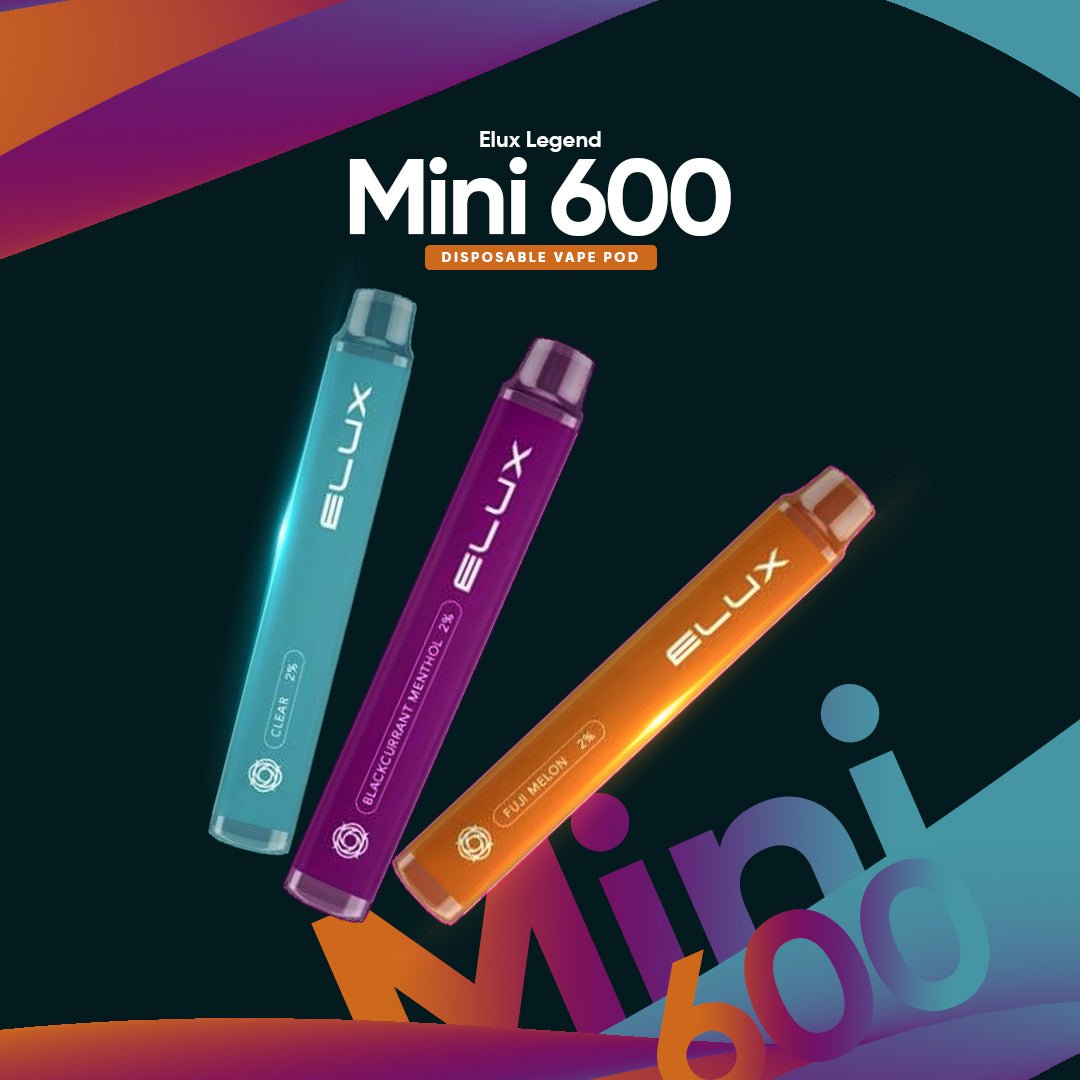 Exploring the Elux Legend Mini 600 Puffs Disposable Vape by Simba Vapes
