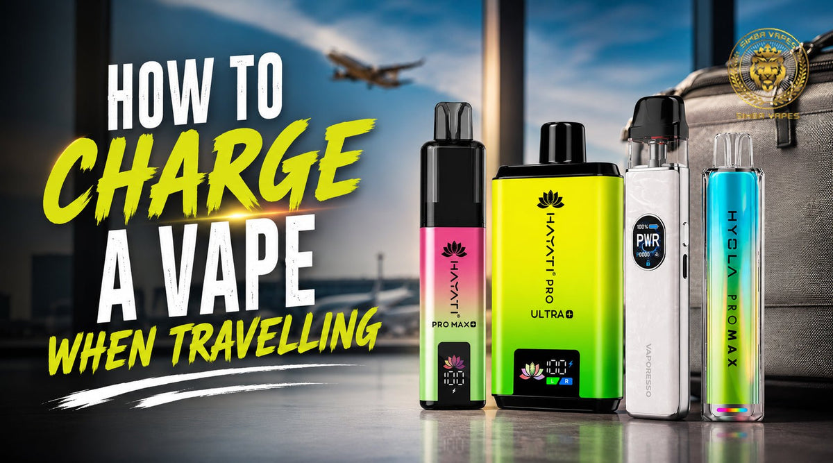 How to Charge Your Vape When Travelling