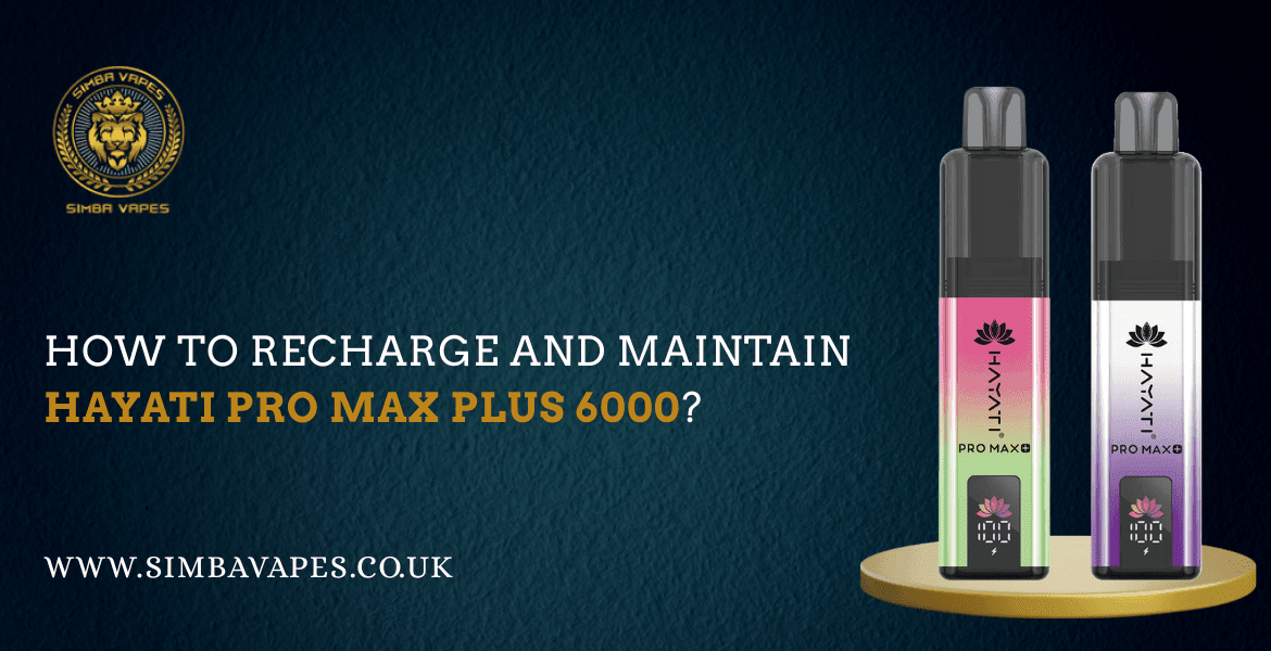 How To Recharge And Maintain Hayati Pro Max Plus 6000?