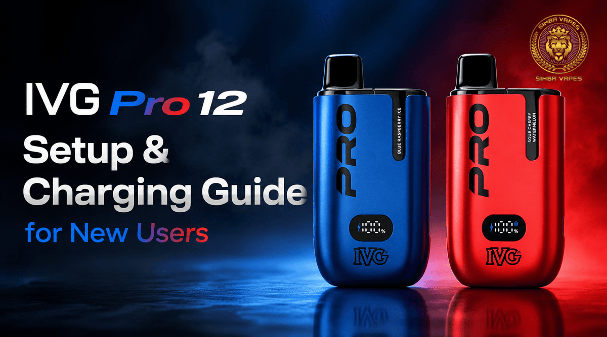 IVG Pro 12 Setup & Charging Guide for New Users