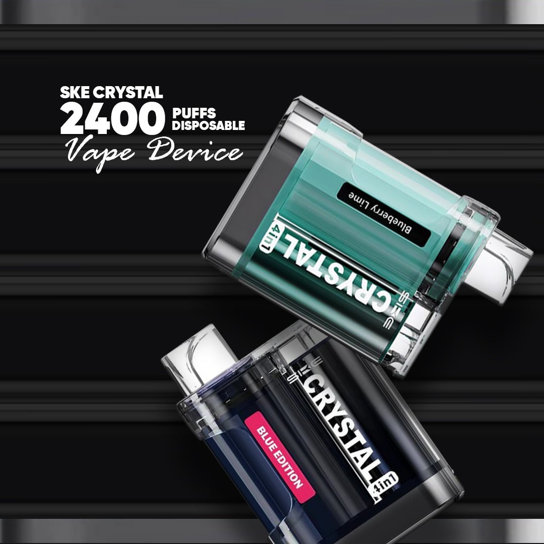 Why the Ske Crystal 2400 Puffs 4 in 1 Disposable Vape Is a Game-Changer for Vapers