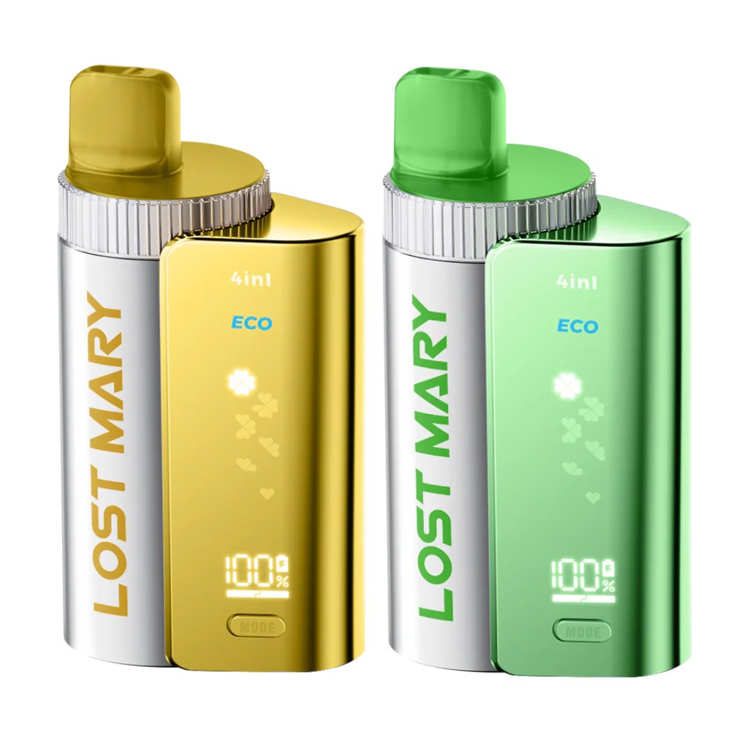 4 in 1 Lost Mary 3200 Puffs Pre-filled Pod Vape Kit #Simbavapes#