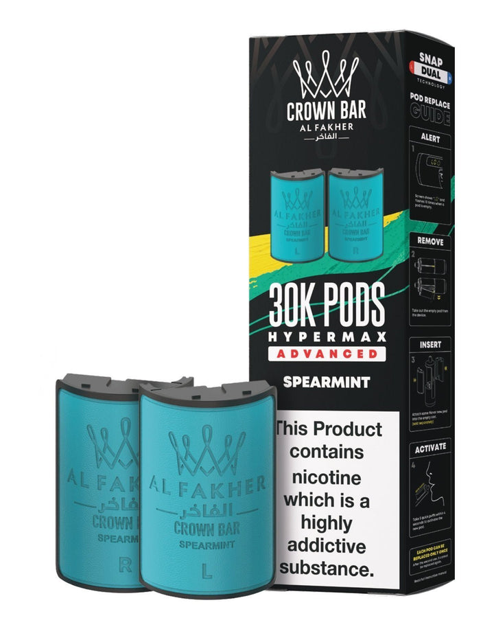 Al Fakher 30k Crown Hypermax Pods Pack of 5 Simbavapes