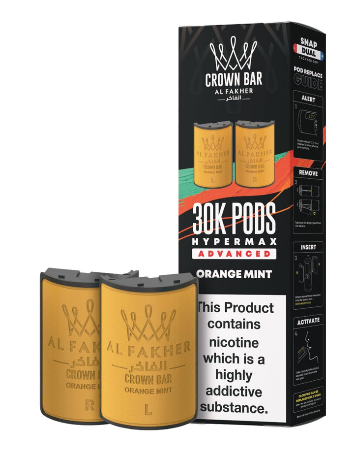 Al Fakher 30k Crown Hypermax Pods Pack of 5 Simbavapes