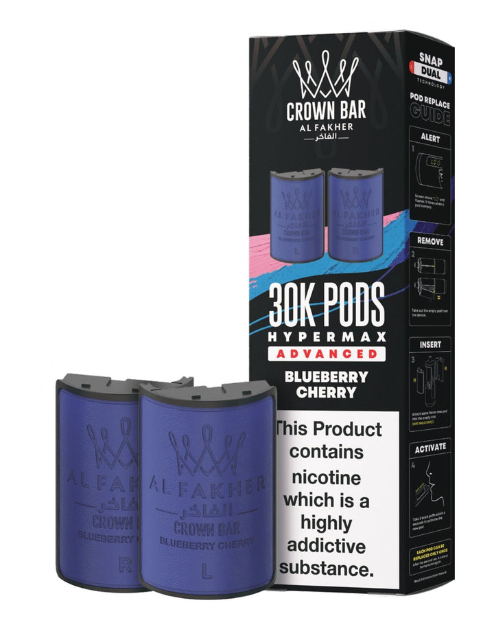 Al Fakher 30k Crown Hypermax Pods Pack of 5 Simbavapes