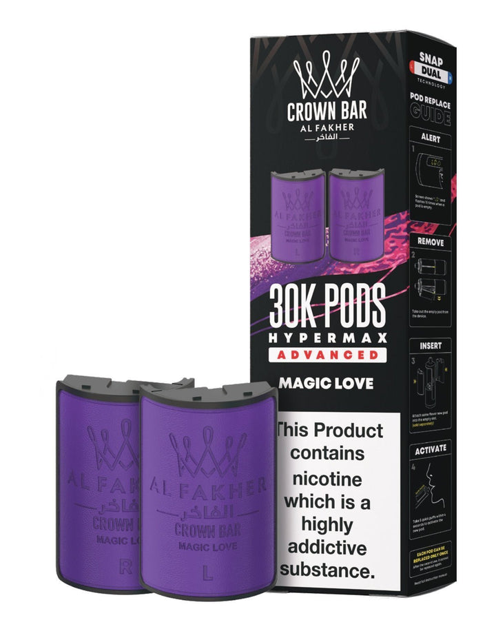 Al Fakher 30k Crown Hypermax Pods Pack of 5 Simbavapes