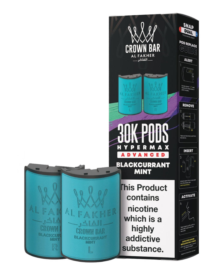 Al Fakher 30k Crown Hypermax Pods Pack of 5 Simbavapes