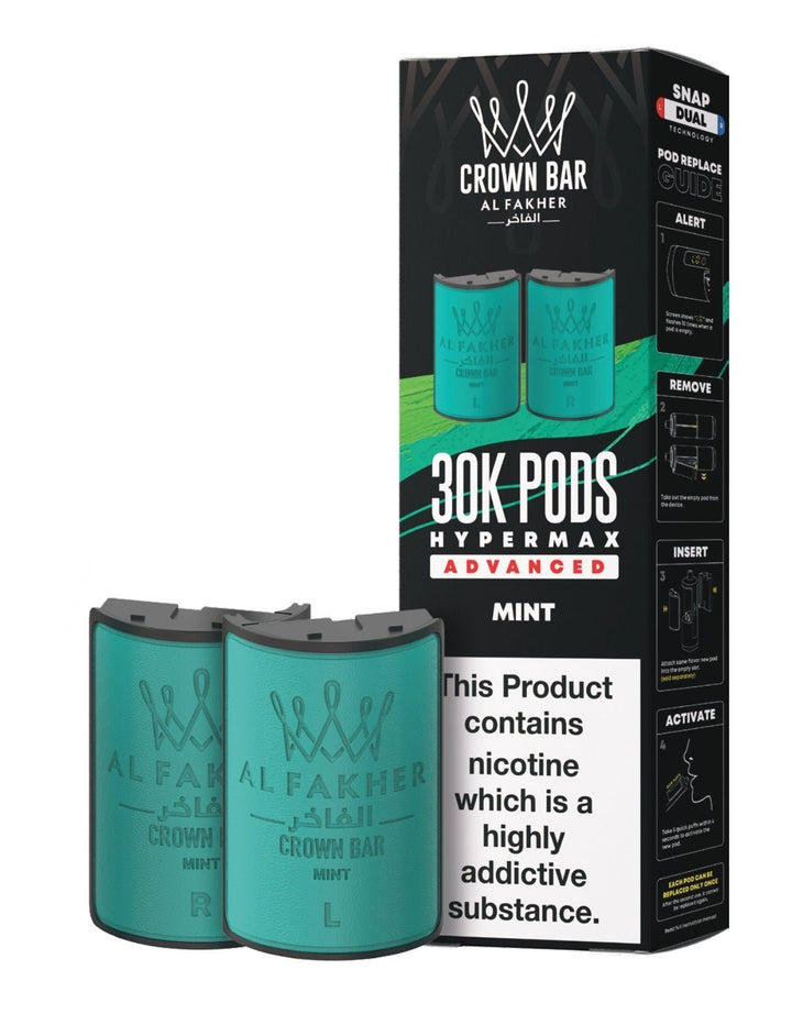 Al Fakher 30k Crown Hypermax Pods Pack of 5 Simbavapes