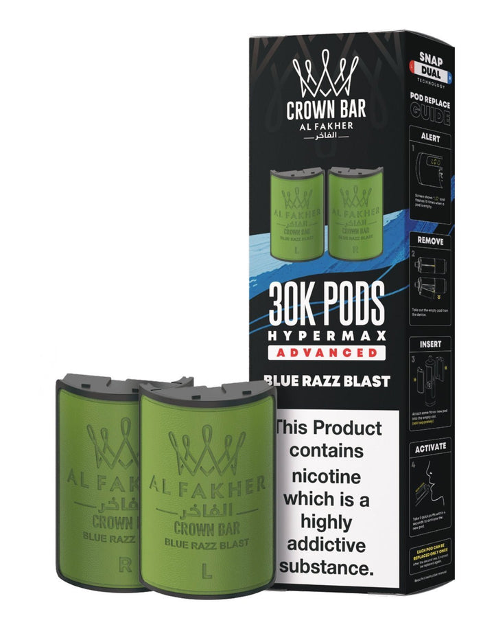 Al Fakher 30k Crown Hypermax Pods Pack of 5 Simbavapes