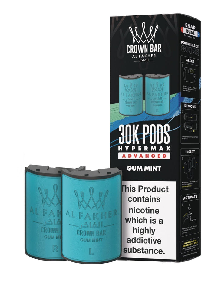 Al Fakher 30k Crown Hypermax Pods Pack of 5 Simbavapes