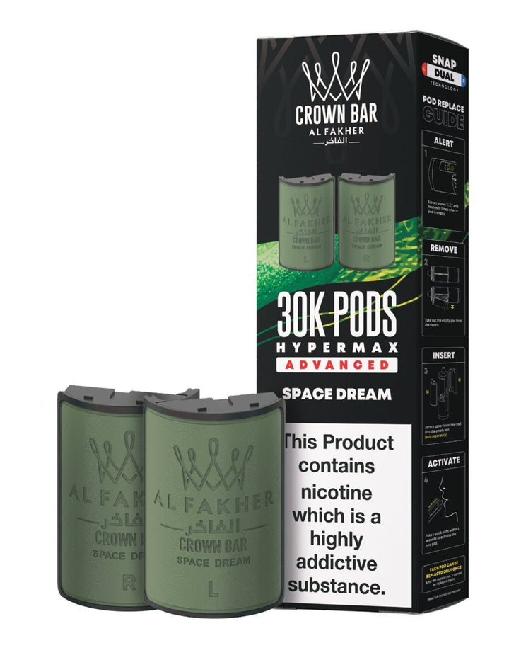 Al Fakher 30k Crown Hypermax Pods Pack of 5 Simbavapes