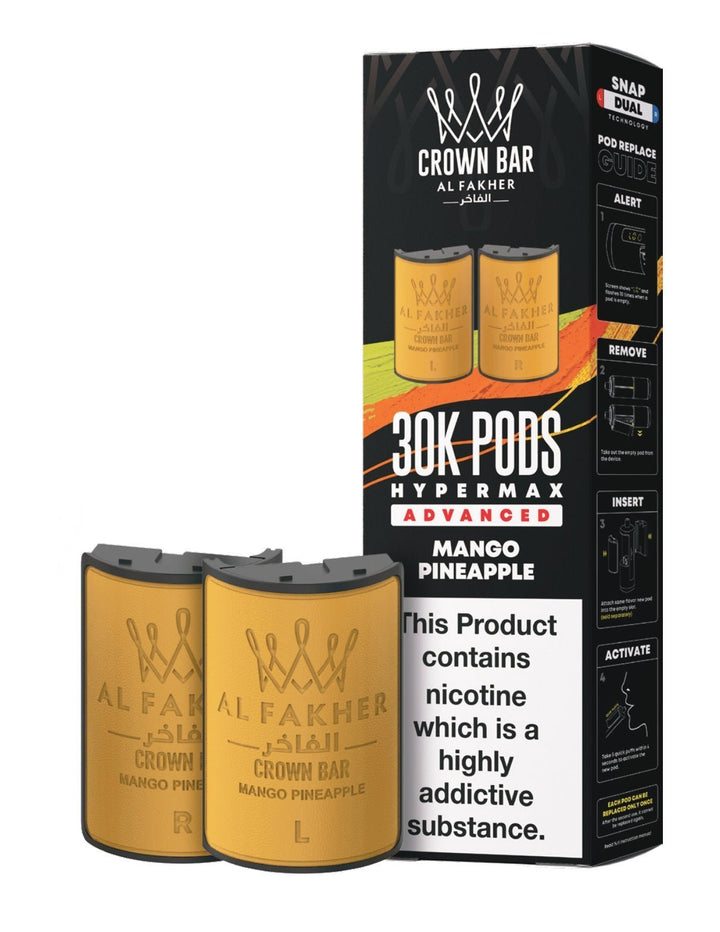 Al Fakher 30k Crown Hypermax Pods Pack of 5 Simbavapes