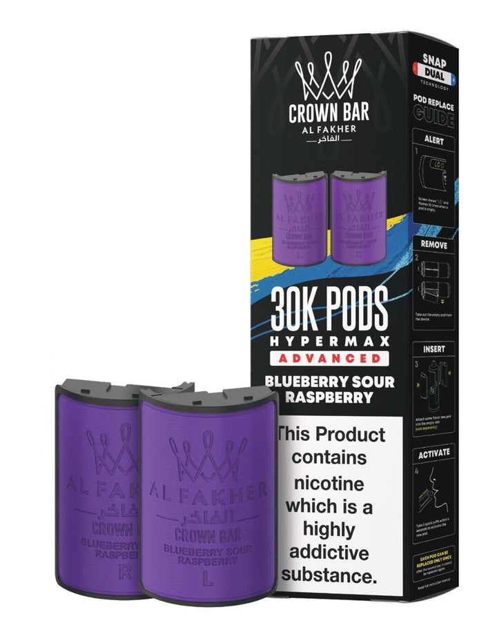 Al Fakher 30k Crown Hypermax Pods Pack of 5 Simbavapes