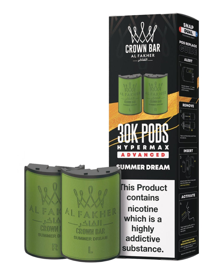 Al Fakher 30k Crown Hypermax Pods Pack of 5 Simbavapes