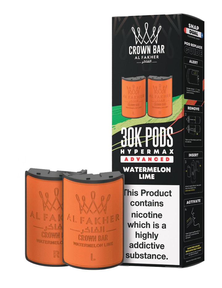 Al Fakher 30k Crown Hypermax Pods Pack of 5 Simbavapes