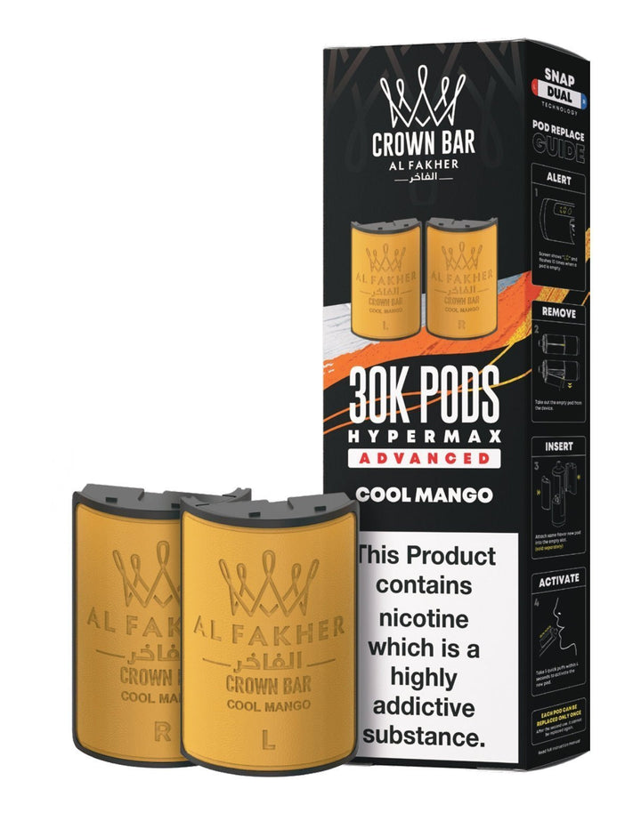 Al Fakher 30k Crown Hypermax Pods Pack of 5 Simbavapes