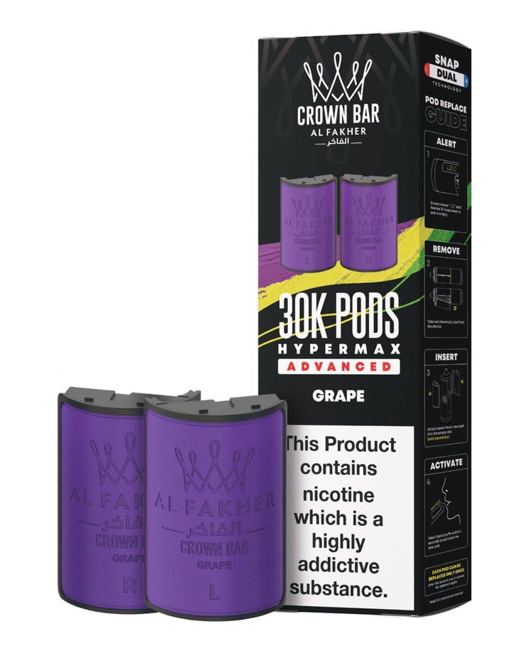 Al Fakher 30k Crown Hypermax Pods Pack of 5 Simbavapes