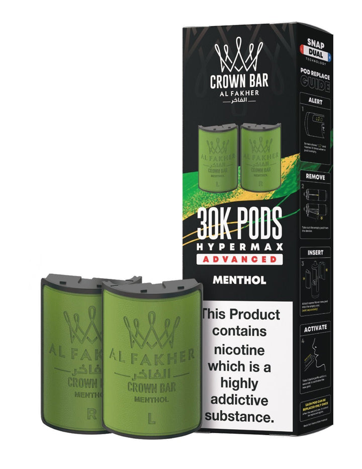 Al Fakher 30k Crown Hypermax Pods Pack of 5 Simbavapes