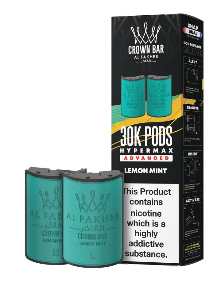 Al Fakher 30k Crown Hypermax Pods Pack of 5 Simbavapes