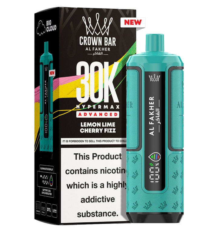 Al Fakher 30K Crown Hypermax Vape Kit 5 Packs Simbavapes