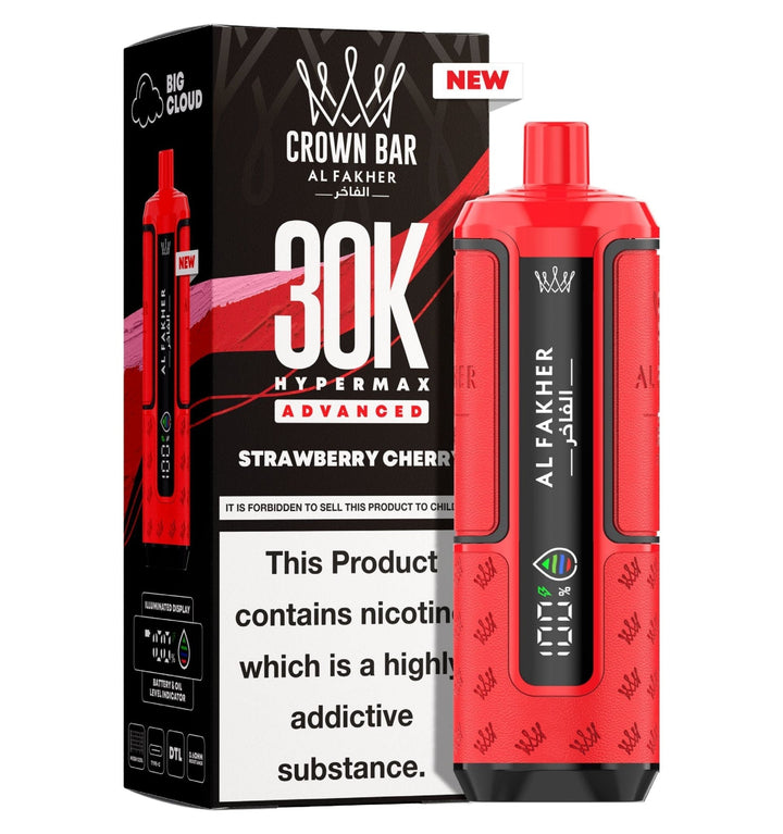 Al Fakher 30K Crown Hypermax Vape Kit 5 Packs Simbavapes