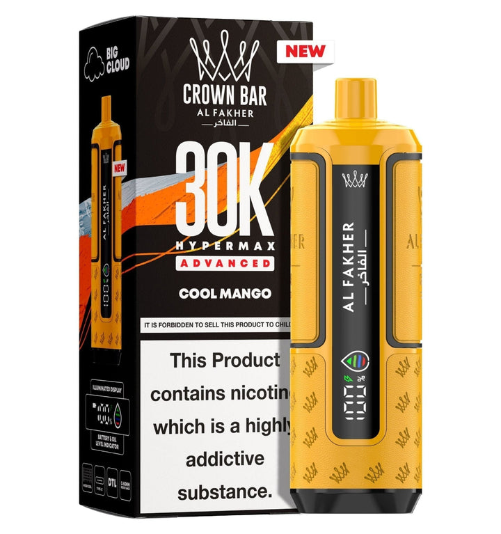 Al Fakher 30K Crown Hypermax Vape Kit 5 Packs Simbavapes