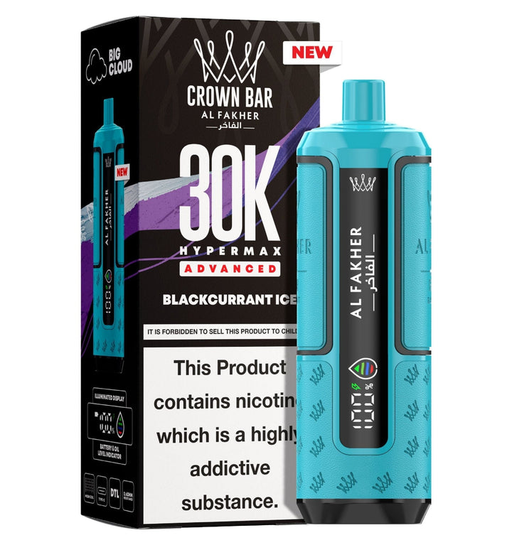 Al Fakher 30K Crown Hypermax Vape Kit 5 Packs Simbavapes