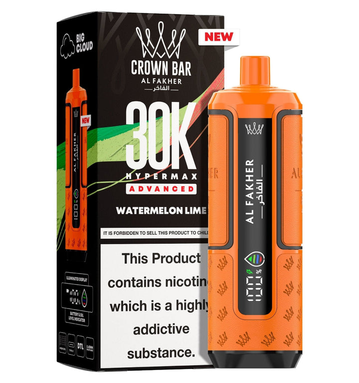 Al Fakher 30K Crown Hypermax Vape Kit 5 Packs Simbavapes