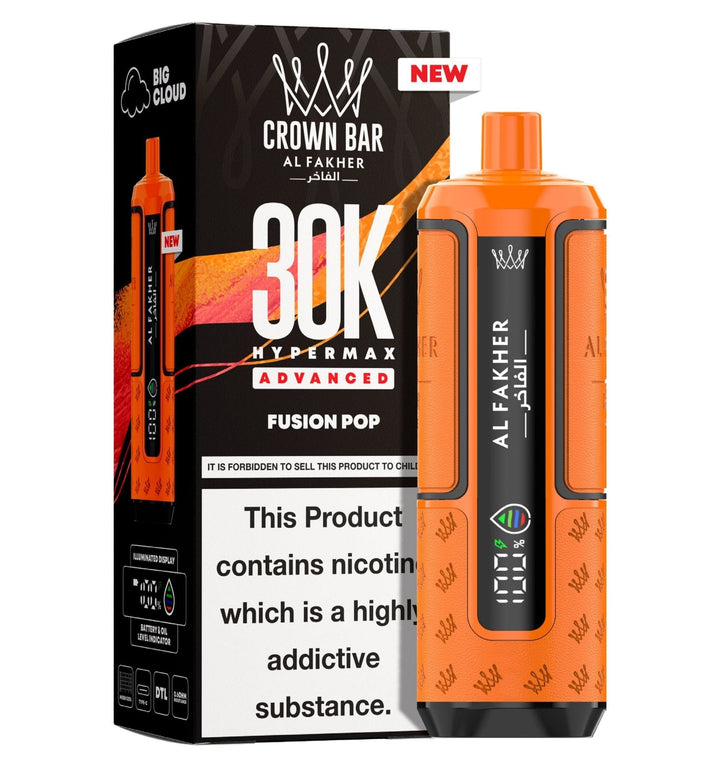 Al Fakher 30K Crown Hypermax Vape Kit 5 Packs Simbavapes