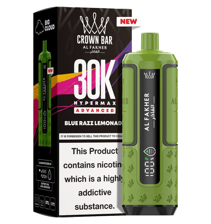 Al Fakher 30K Crown Hypermax Vape Kit 5 Packs Simbavapes