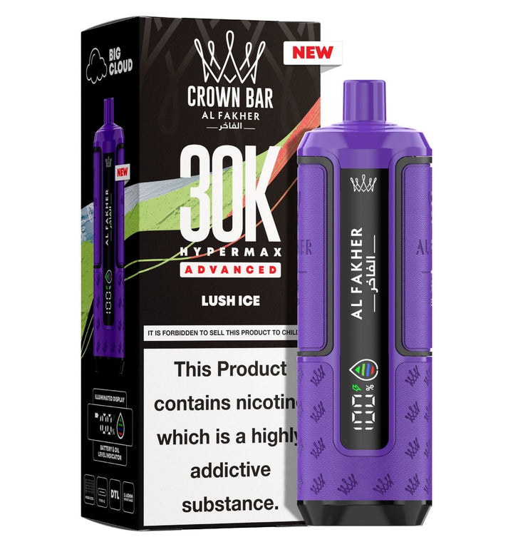 Al Fakher 30K Crown Hypermax Vape Kit 5 Packs Simbavapes