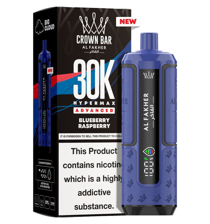 Al Fakher 30K Crown Hypermax Vape Kit 5 Packs Simbavapes