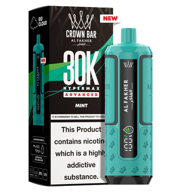 Al Fakher 30K Crown Hypermax Vape Kit 5 Packs Simbavapes