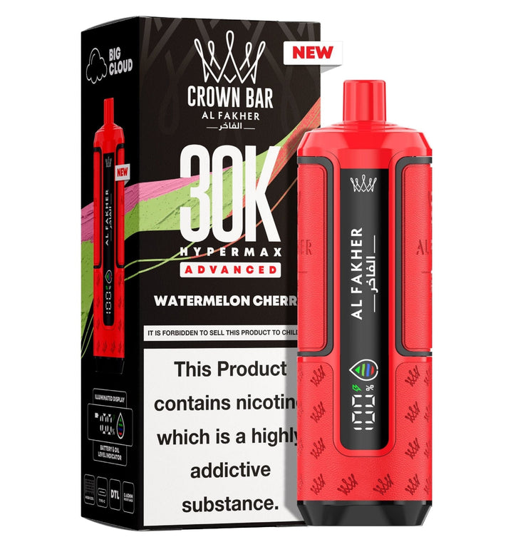 Al Fakher 30K Crown Hypermax Vape Kit 5 Packs Simbavapes