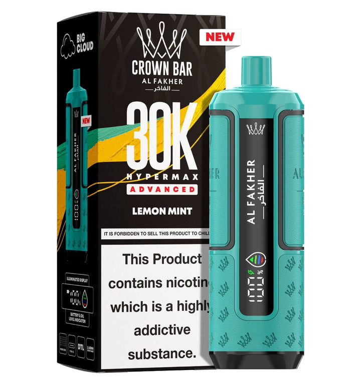 Al Fakher 30K Crown Hypermax Vape Kit 5 Packs Simbavapes