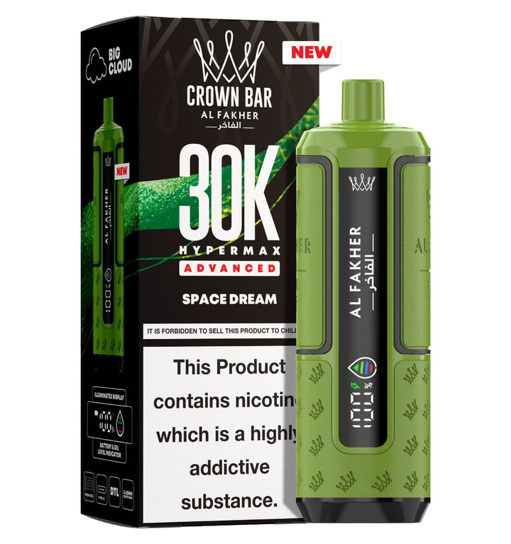 Al Fakher 30K Crown Hypermax Vape Kit 5 Packs Simbavapes