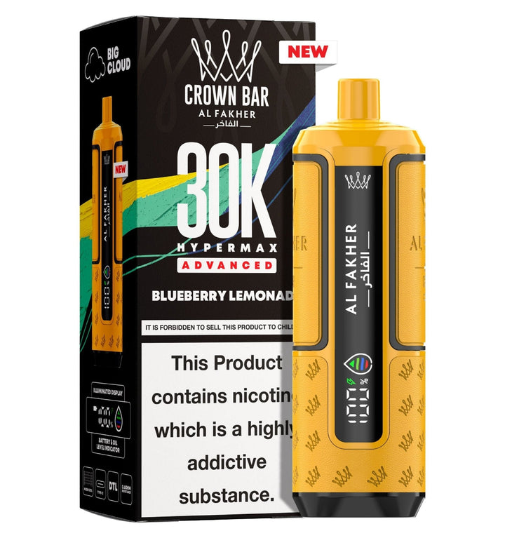 Al Fakher 30K Crown Hypermax Vape Kit 5 Packs Simbavapes