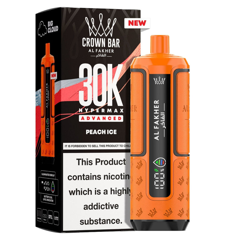 Al Fakher 30K Crown Hypermax Vape Kit 5 Packs Simbavapes