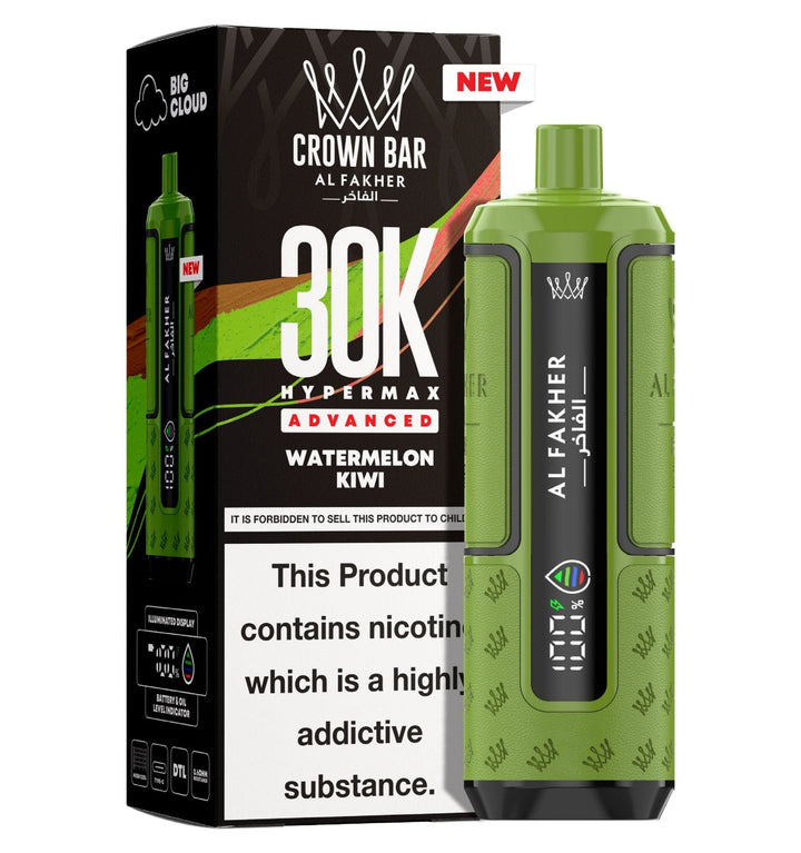 Al Fakher 30K Crown Hypermax Vape Kit 5 Packs Simbavapes