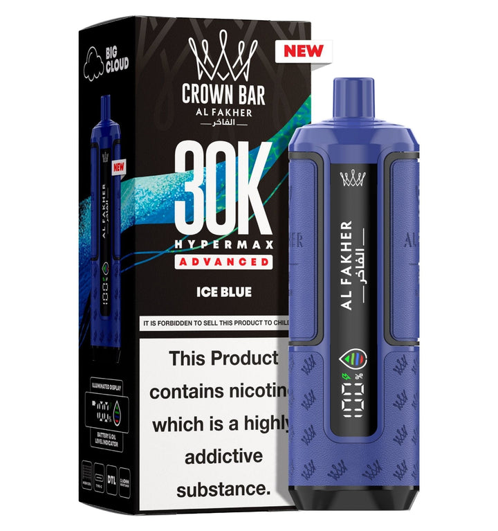 Al Fakher 30K Crown Hypermax Vape Kit 5 Packs Simbavapes