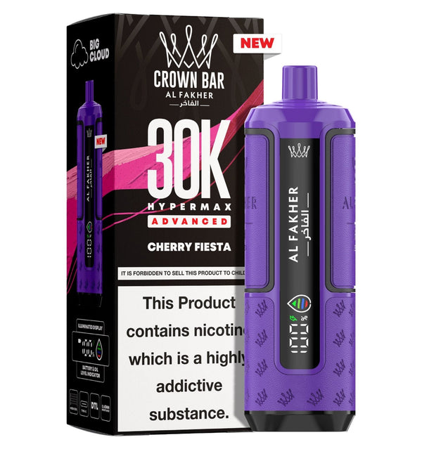 Al Fakher 30K Crown Hypermax Vape Kit 5 Packs Simbavapes