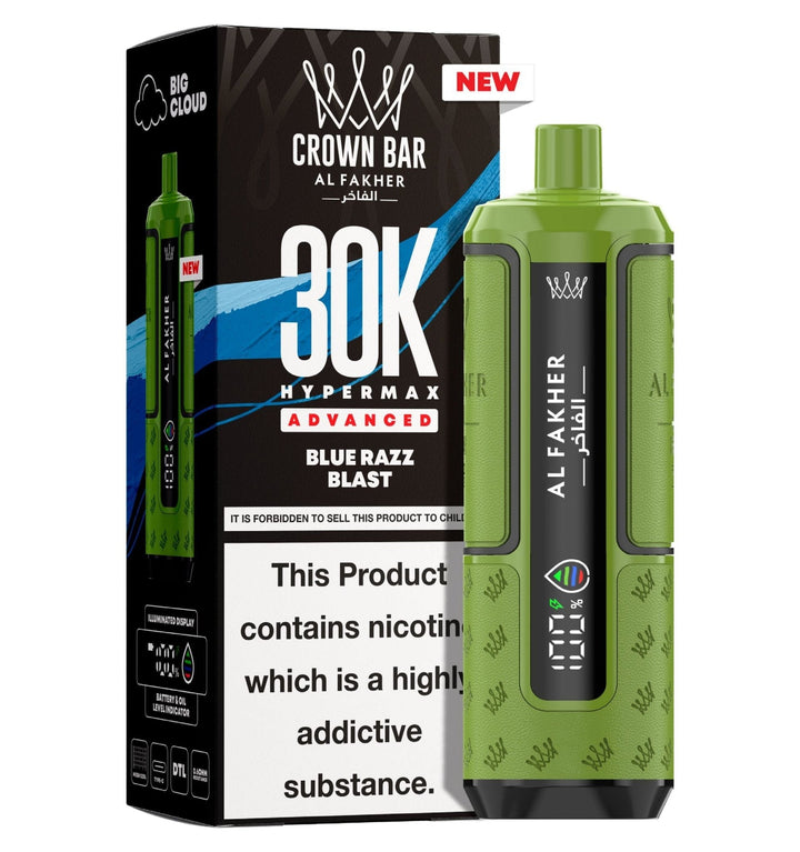 Al Fakher 30K Crown Hypermax Vape Kit 5 Packs Simbavapes