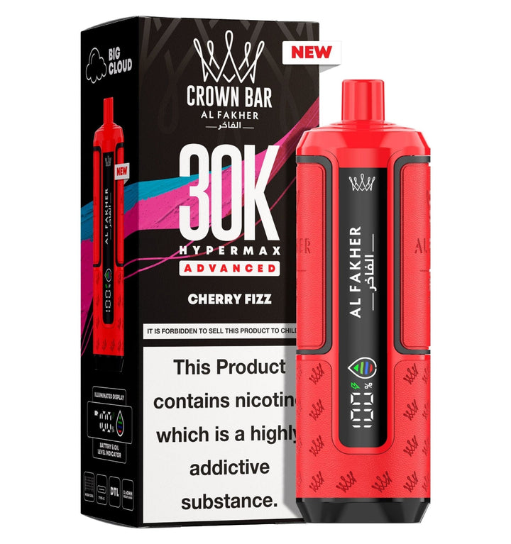 Al Fakher 30K Crown Hypermax Vape Kit 5 Packs Simbavapes