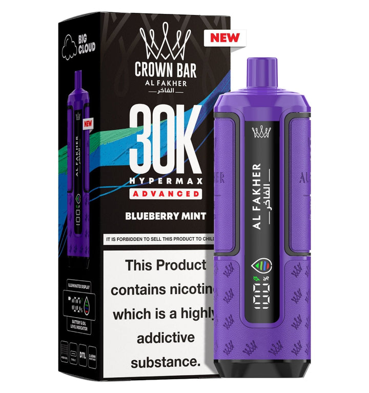 Al Fakher 30K Crown Hypermax Vape Kit 5 Packs Simbavapes
