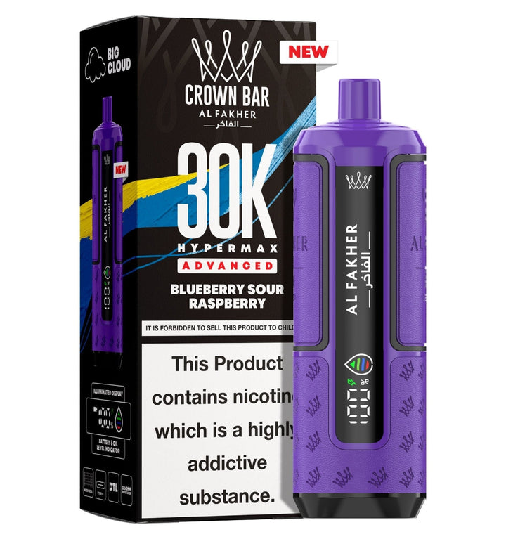 Al Fakher 30K Crown Hypermax Vape Kit 5 Packs Simbavapes