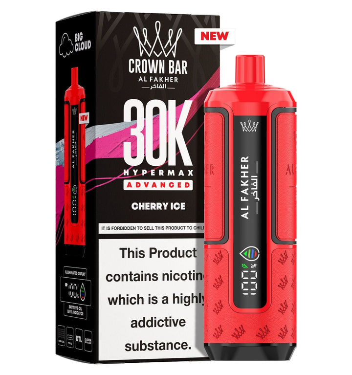 Al Fakher 30K Crown Hypermax Vape Kit 5 Packs Simbavapes
