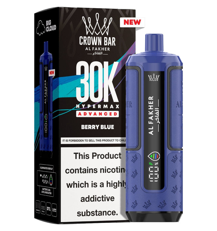 Al Fakher 30K Crown Hypermax Vape Kit 5 Packs Simbavapes