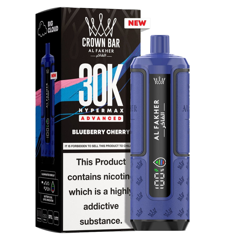 Al Fakher 30K Crown Hypermax Vape Kit 5 Packs Simbavapes