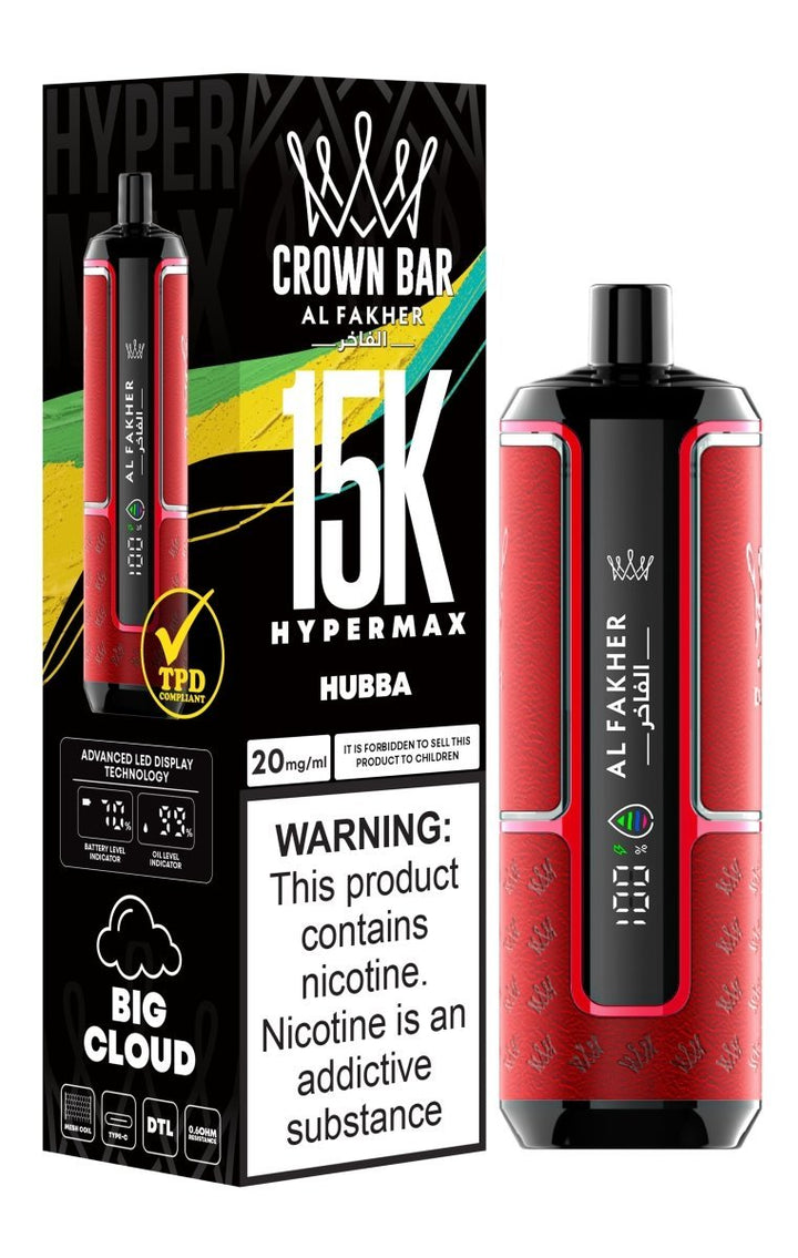 Al Fakher Hypermax 15k Disposable Vape Pack of 10 #Simbavapes#