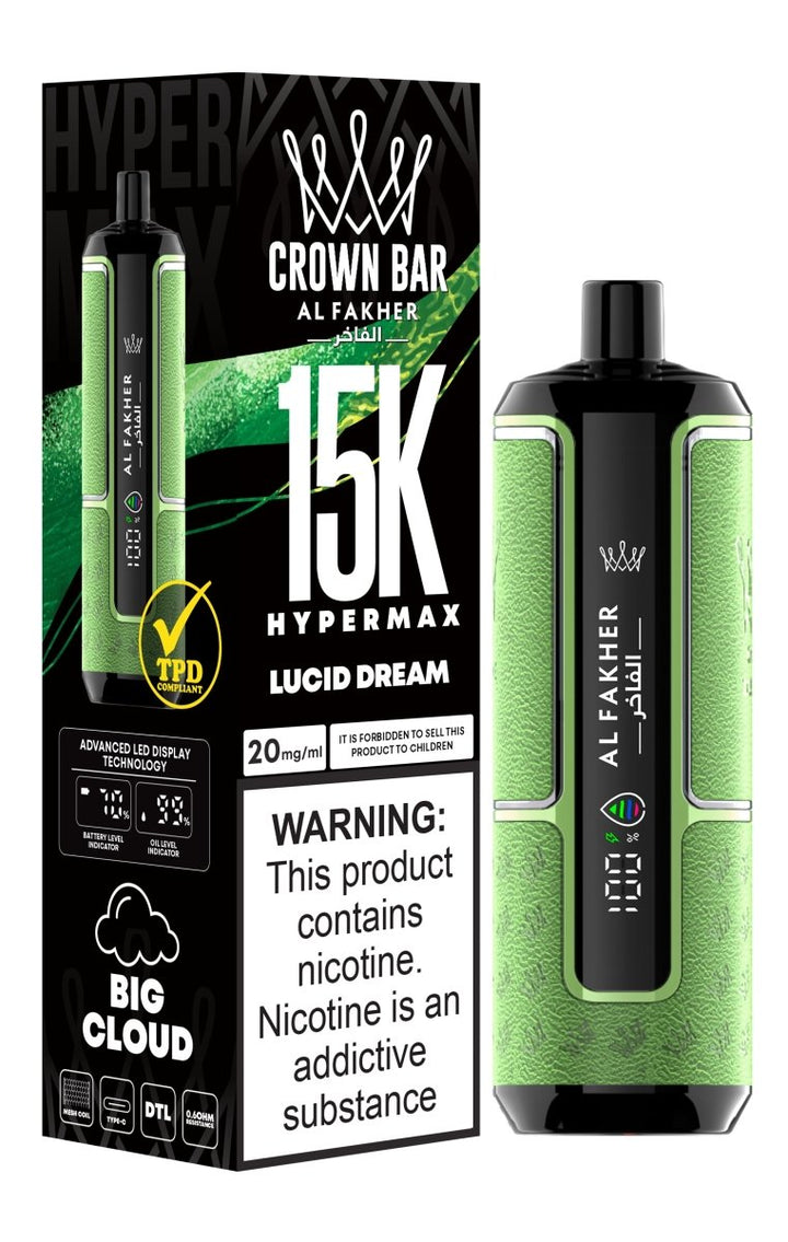 Al Fakher Hypermax 15k Disposable Vape Pack of 10 #Simbavapes#